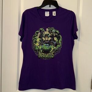 Disney infamous villains T-shirt Ursula, maleficent, Jafar, hadas, hatbox  large